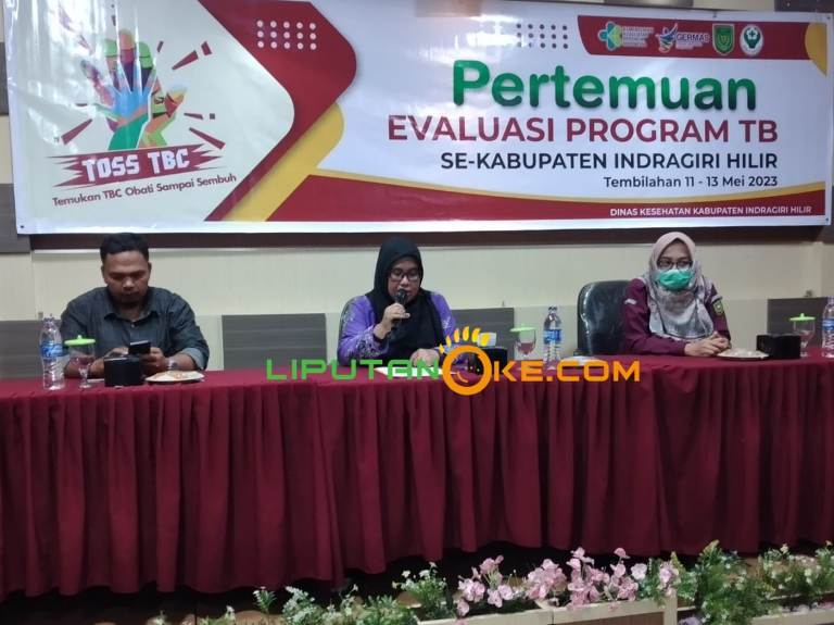  Diskes Inhil Lakukan Pertemuan Evaluasi Program TB